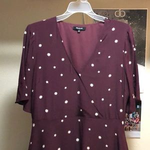 Madewell Silk Wrap Dress